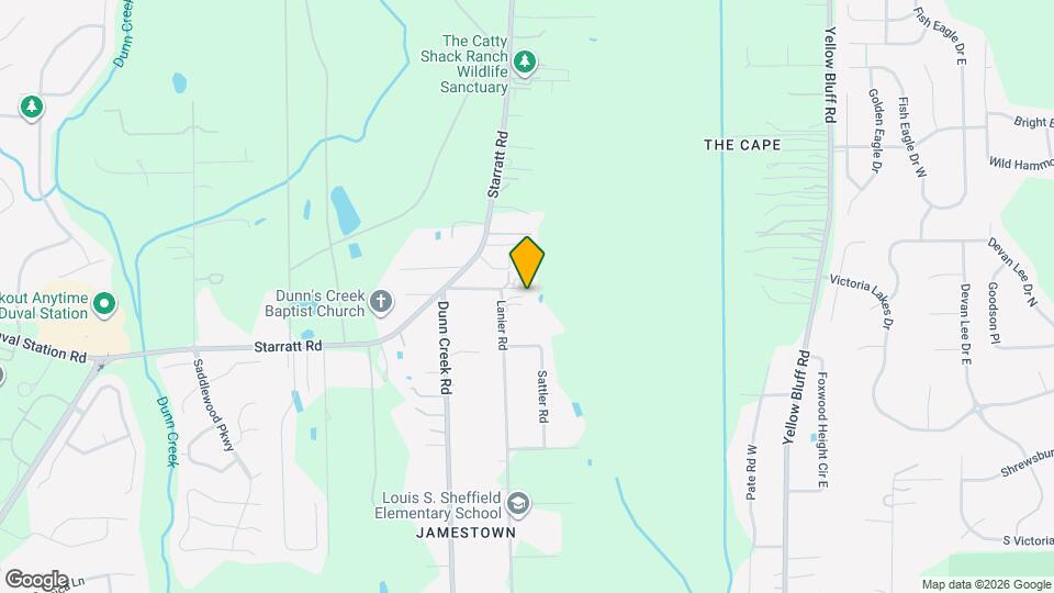 13757 Lanier Rd Map and Location Details