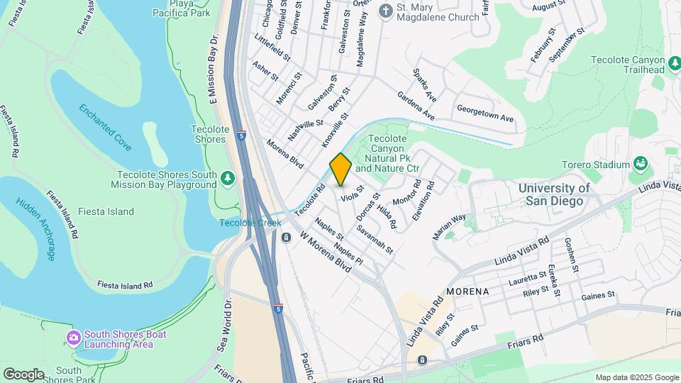 1320 Gertrude St, Unit 2 Map and Location Details
