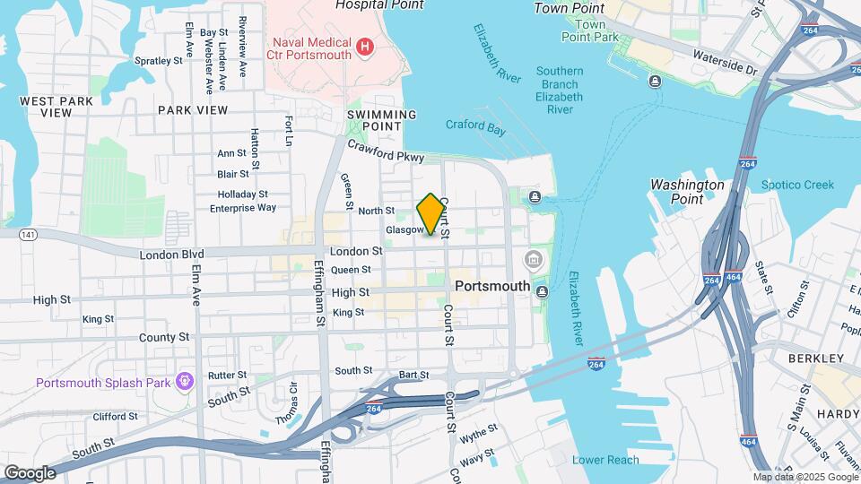 414 London St Mapa y Detalles de la Ubicación
