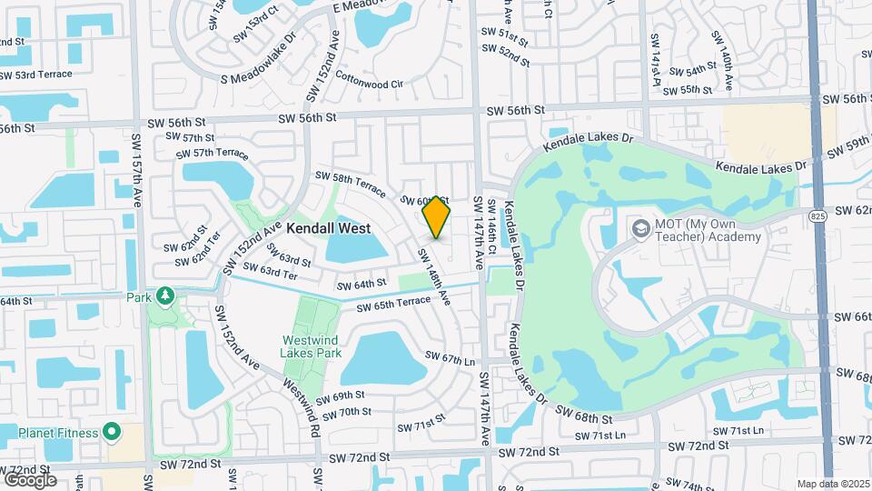 6203 SW 147th Pl Cir Map and Location Details