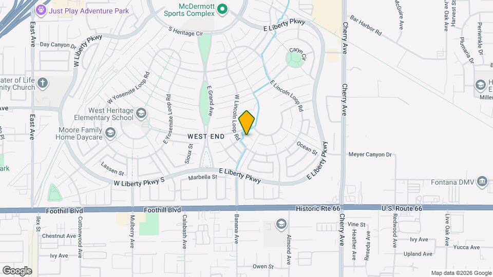 14051 Catalina Ct Map and Location Details