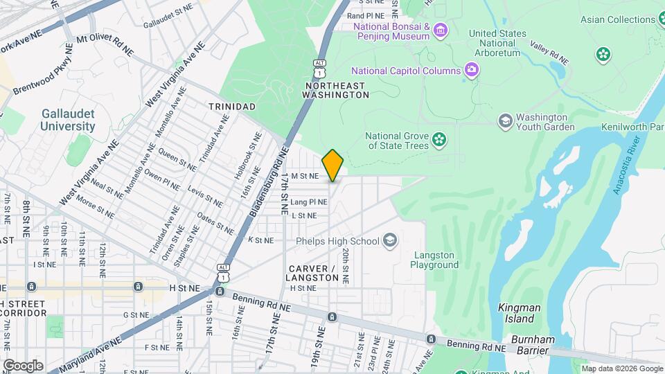 1143 19th St NE Map and Location Details