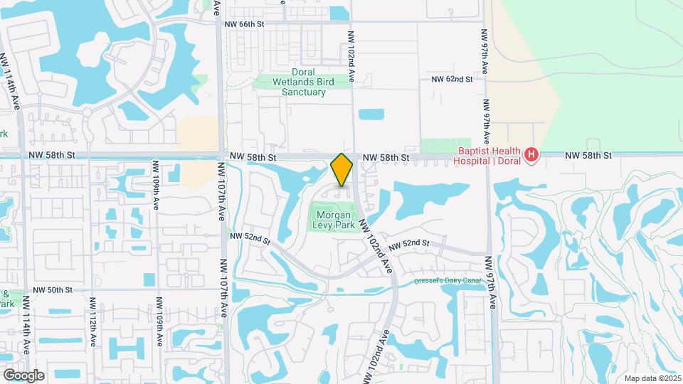 5593 NW 102nd Pl Map and Location Details