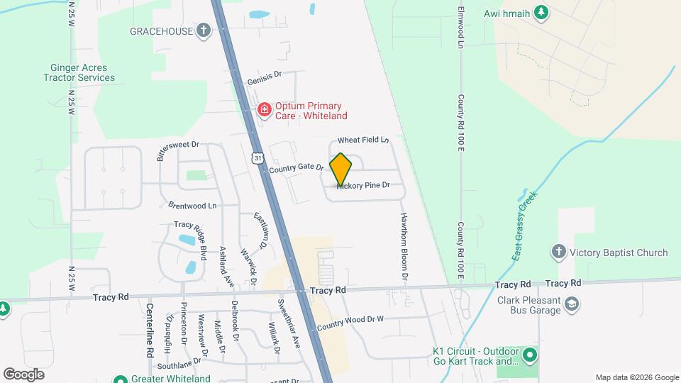 647 Hickory Pine Dr Map and Location Details