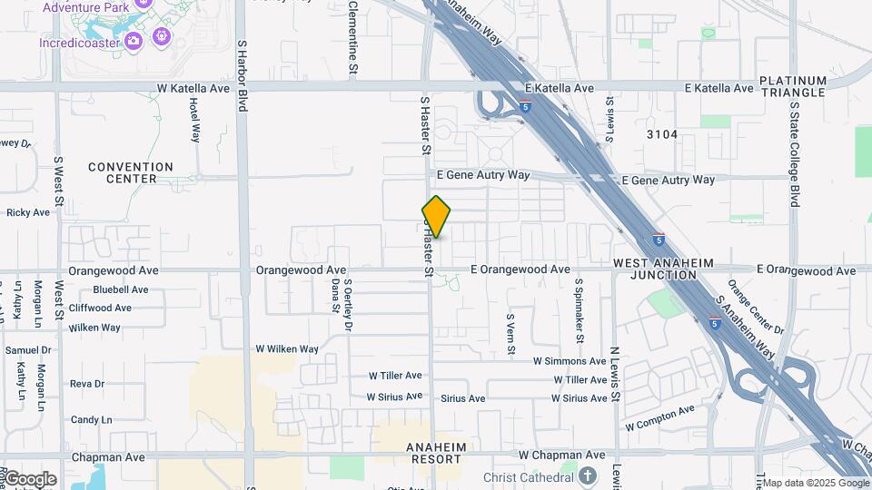 2060 S Haster St Mapa y Detalles de la Ubicación