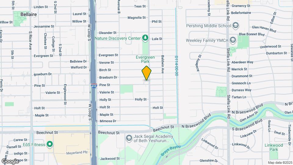 4502 Pine St Map and Location Details