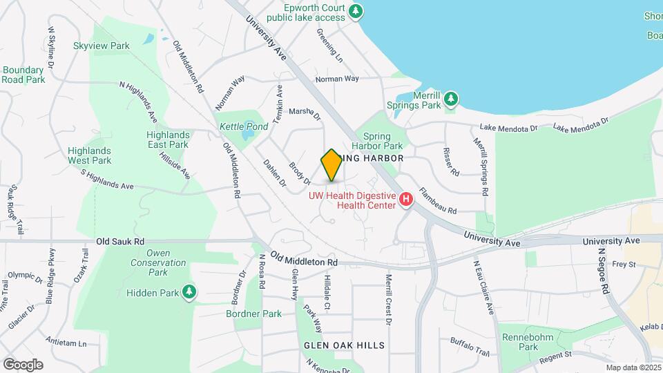 5337 Brody Dr Map and Location Details