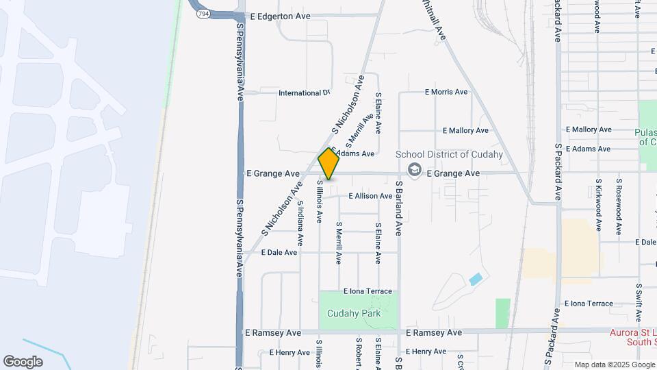 5524 S Illinois Ave Map and Location Details