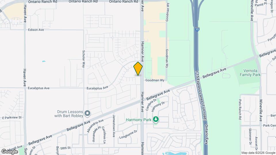 4254 S Laguna Ave Mapa y Detalles de la Ubicación