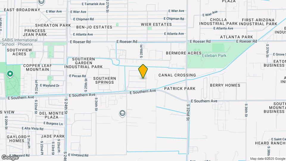 2922 E Wayland Dr Map and Location Details