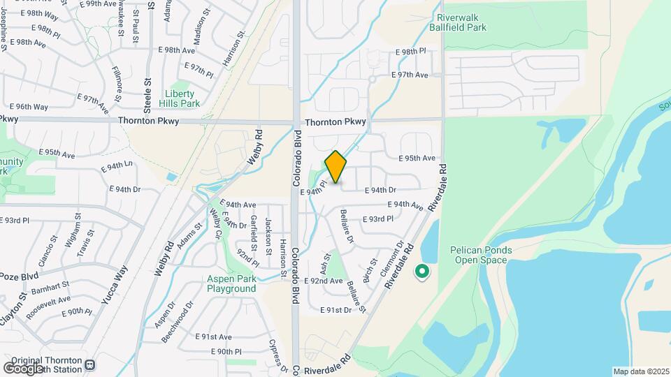 9445 Bellaire St Map and Location Details