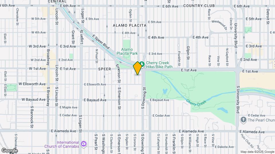 50 Corona Mapa y Detalles de la Ubicación