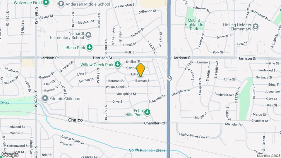 14614 Borman St Map and Location Details
