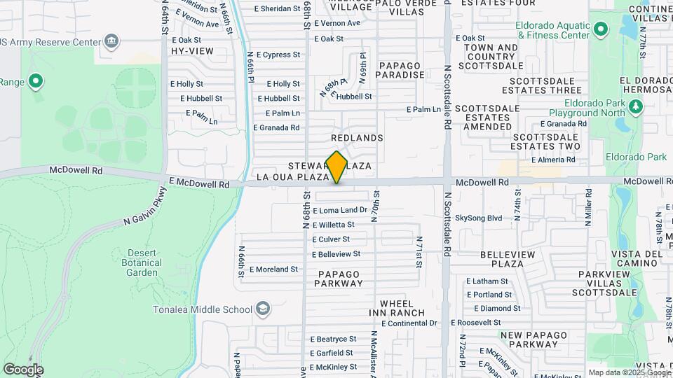 6842 E Orion Dr Map and Location Details