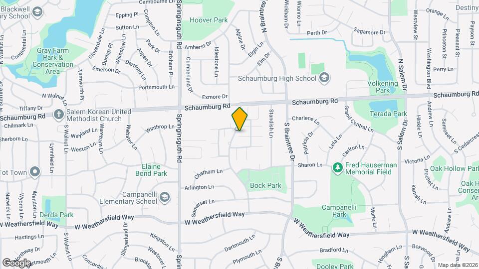 1346 Forestdale Ct Map and Location Details