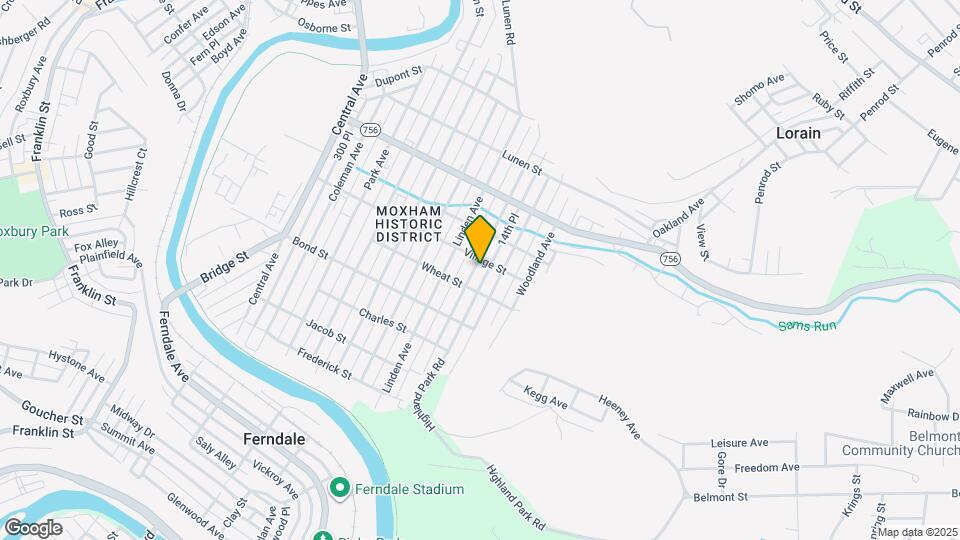 604 Russell Ave Mapa y Detalles de la Ubicación