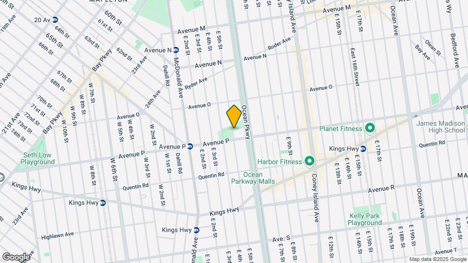 1685 E 5th St Map and Location Details