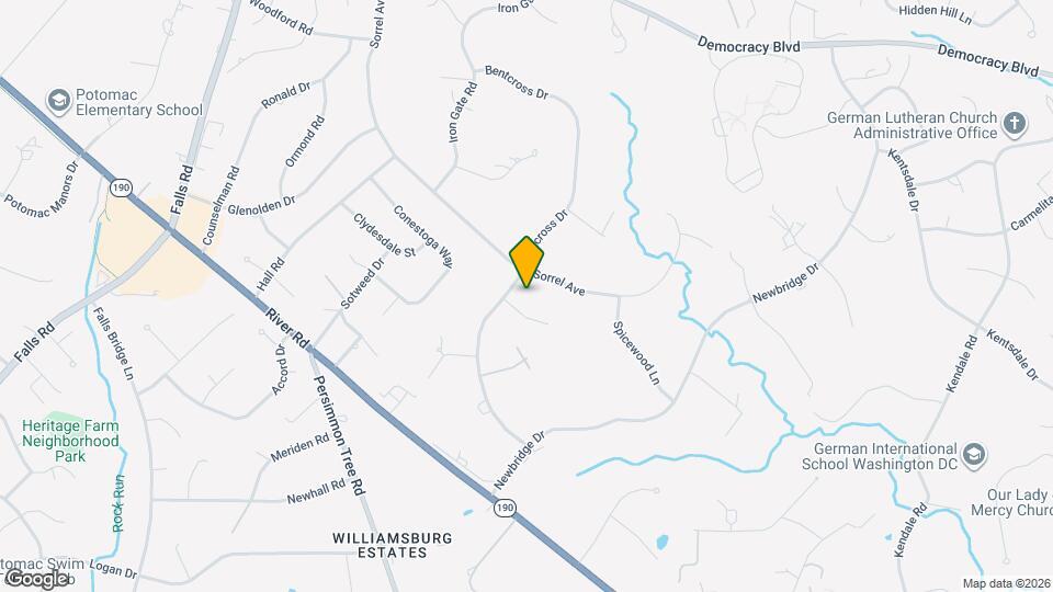 9939 Bentcross Dr Map and Location Details