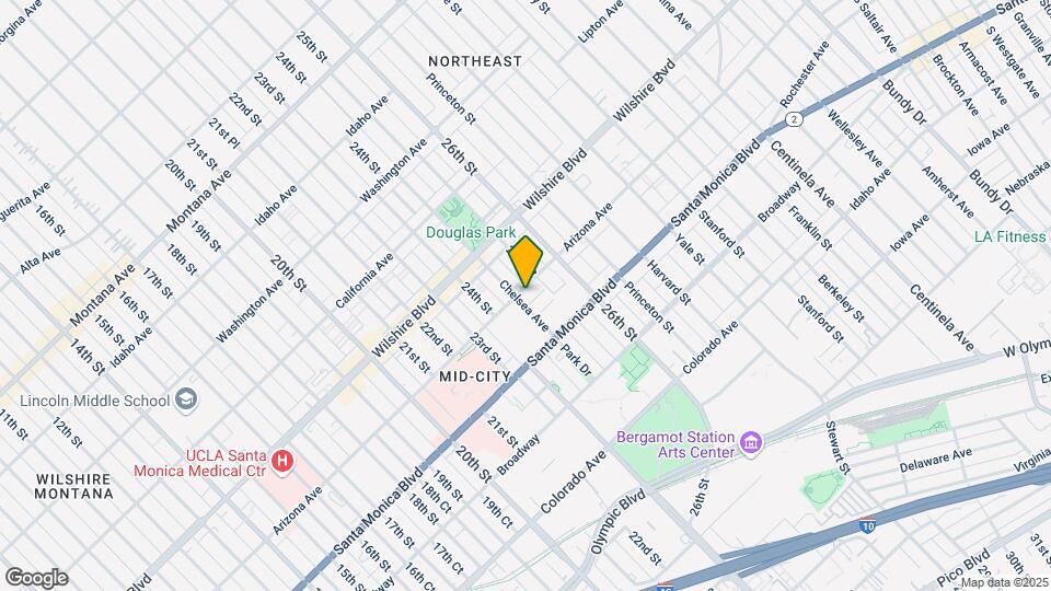 2440 Arizona Ave Map and Location Details