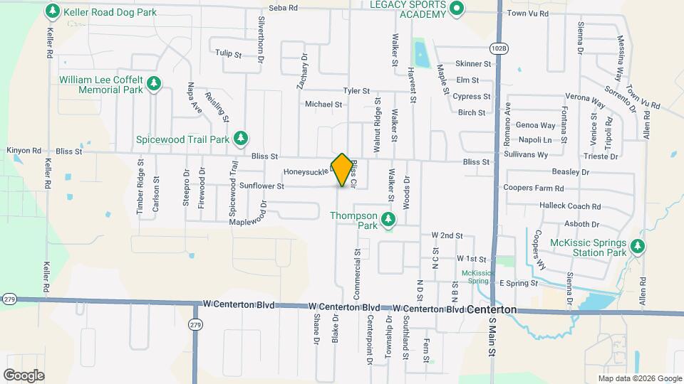 520 Sun Meadow Dr Map and Location Details