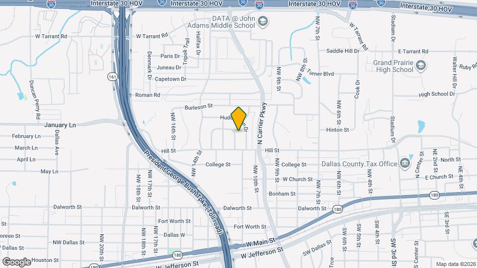 722 E Strong Pkwy Map and Location Details