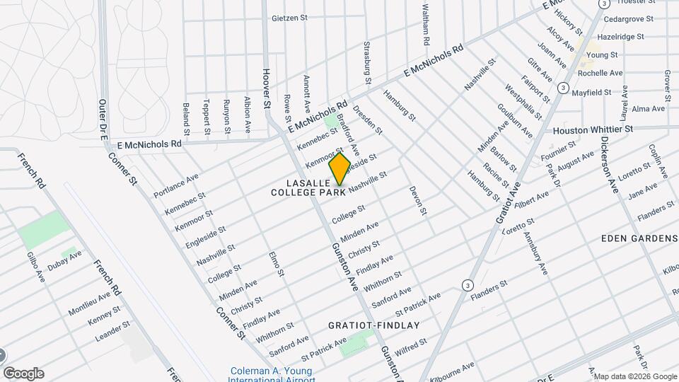 11785 Nashville St Map and Location Details