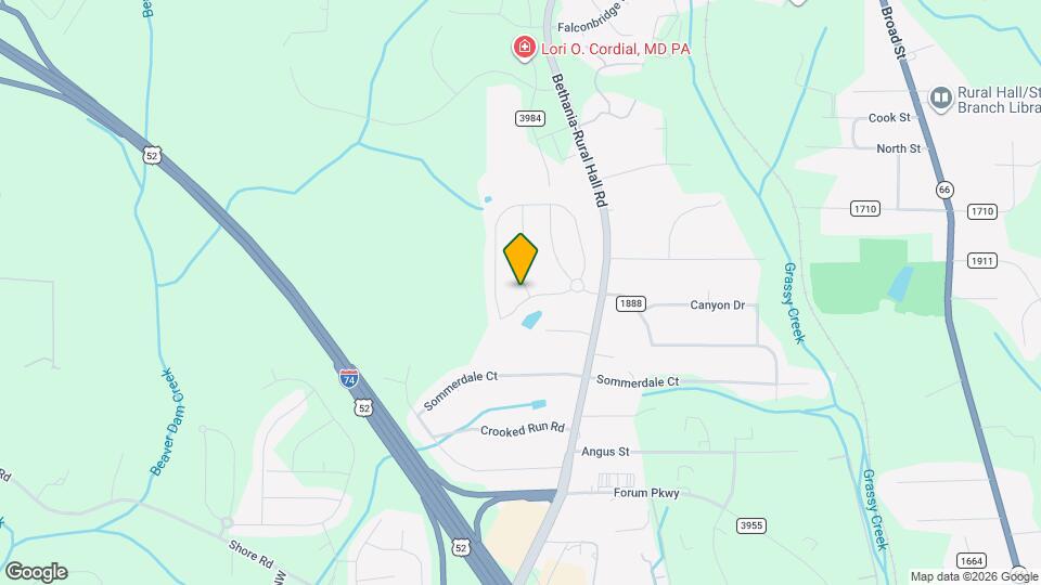 843 Bitting Hall Cir Map and Location Details