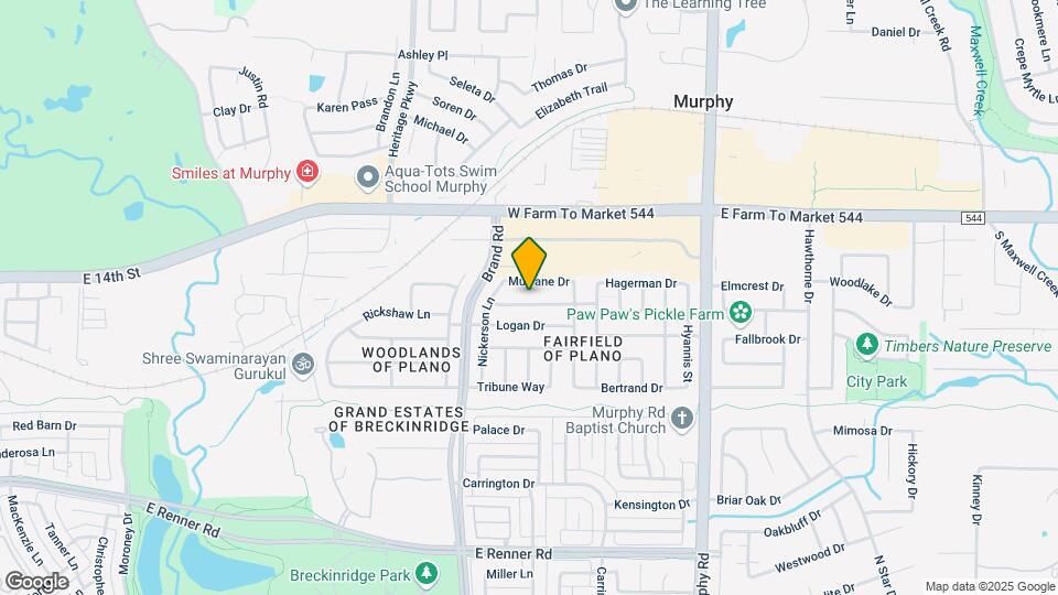 5901 Colby Dr Map and Location Details