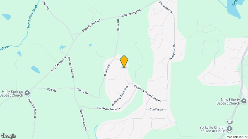 50 Southern Trace Crossing Mapa y Detalles de la Ubicación