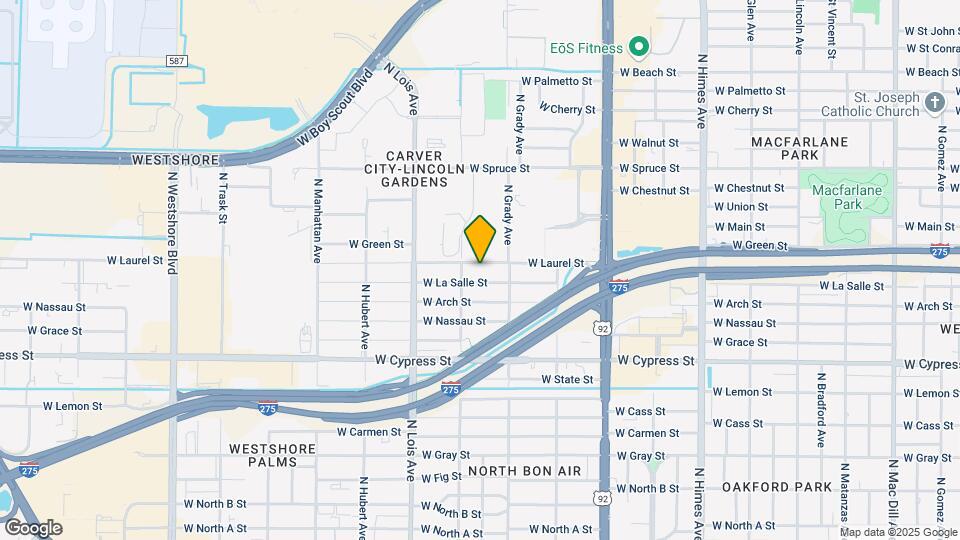4018 W Laurel St Map and Location Details