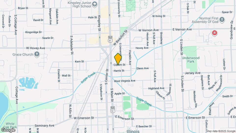 703 Cullom St Map and Location Details