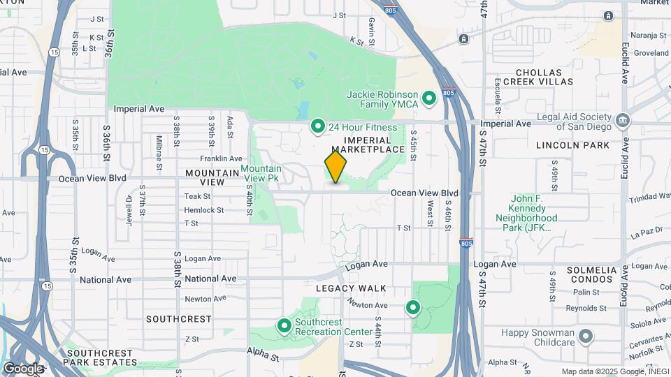4268 Ocean View Blvd Mapa y Detalles de la Ubicación