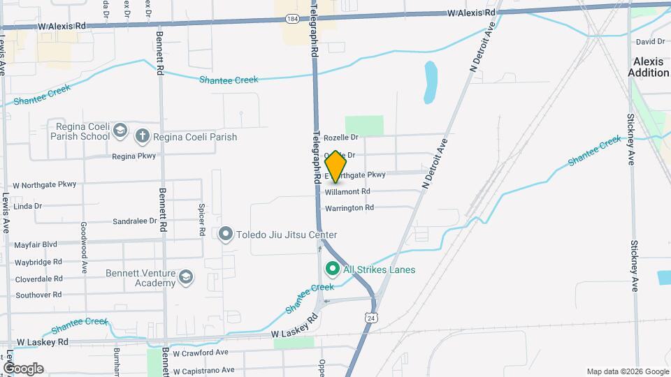 25 Willamont Rd Map and Location Details