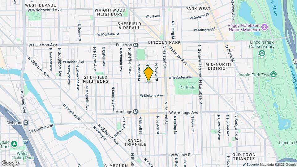 2151 N Fremont St, Unit A07C Map and Location Details