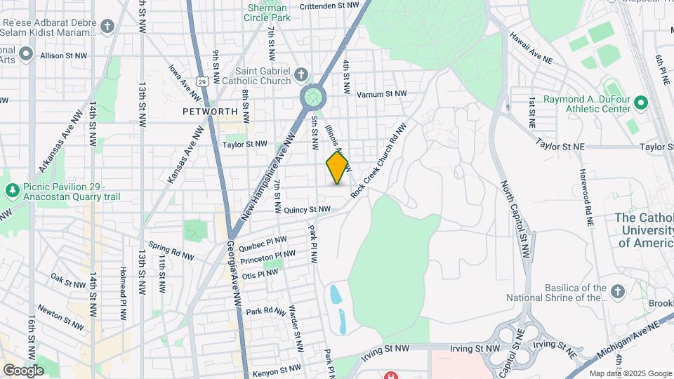 426 Randolph St NW Map and Location Details