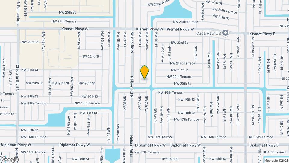 2000 NW 7th Ave Map and Location Details