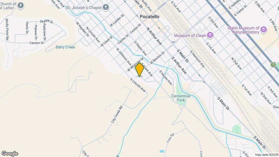 535 S Johnson Ave Map and Location Details