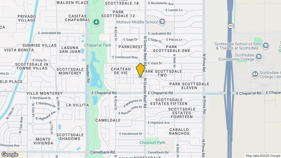 8333 E Orange Blossom Ln Map and Location Details