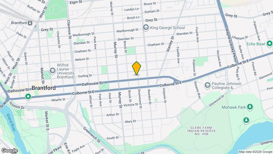 332 Dalhousie St Map and Location Details