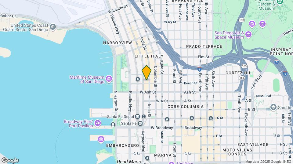 640 W Beech St Map and Location Details