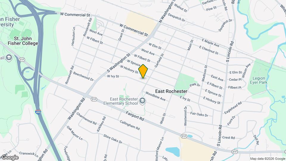 207 W Ivy St Map and Location Details