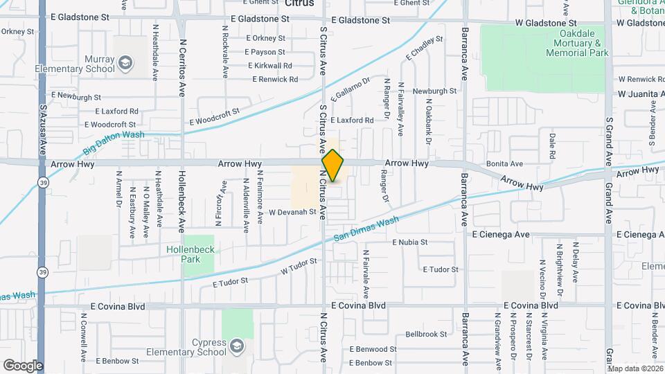1430 N Citrus Ave, Unit 1408-38 Map and Location Details