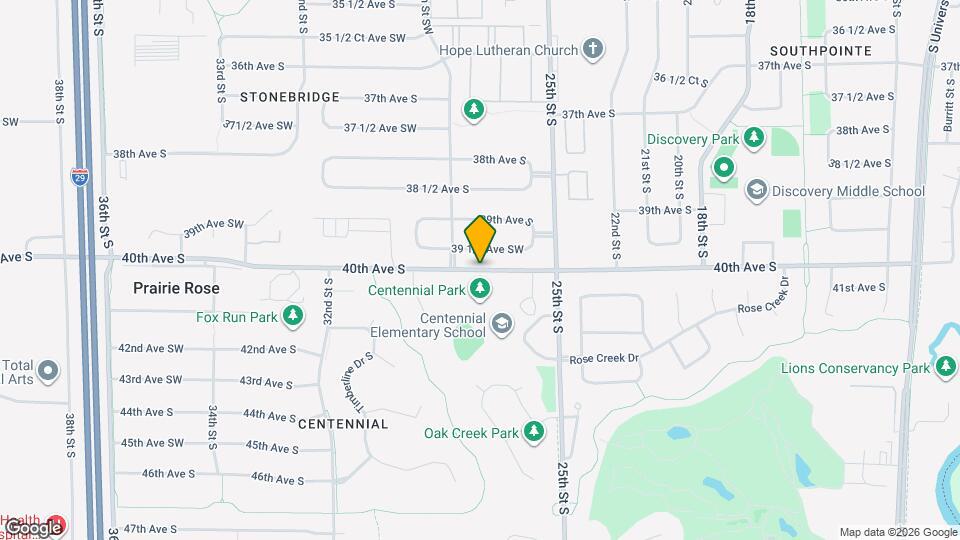 2733-33 1/2 Avenue S Map and Location Details