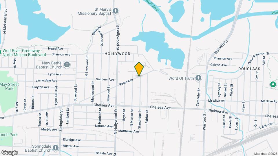 1535 Standridge St Map and Location Details