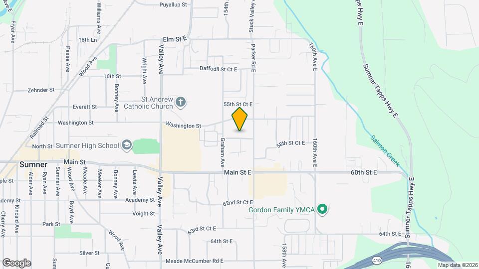 15427 Garden St Map and Location Details