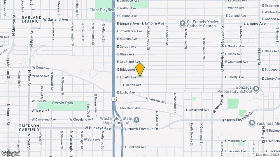 202 E Liberty Ave Map and Location Details