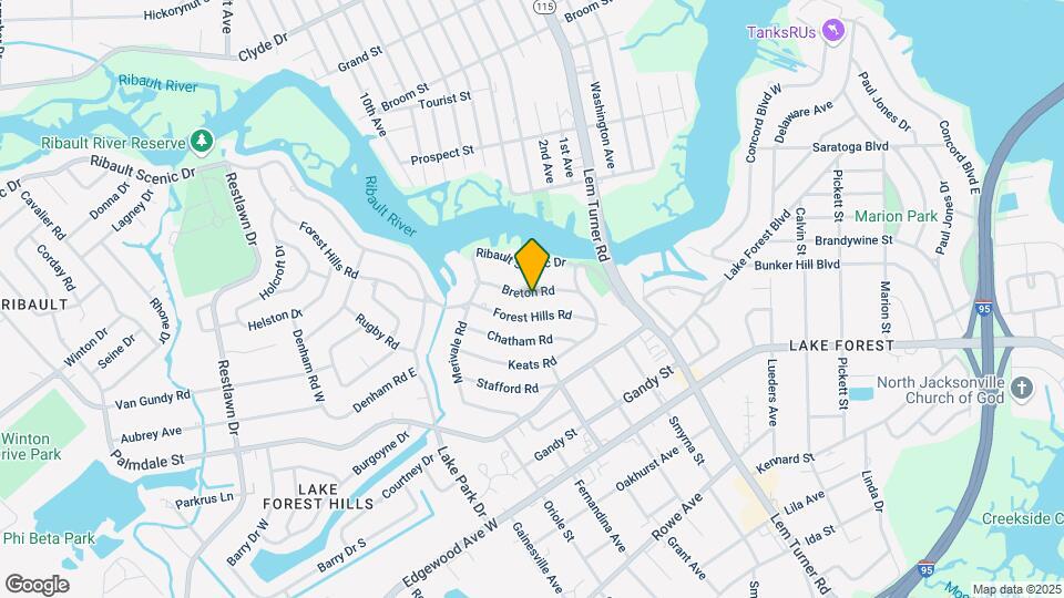 1472 Breton Rd Map and Location Details