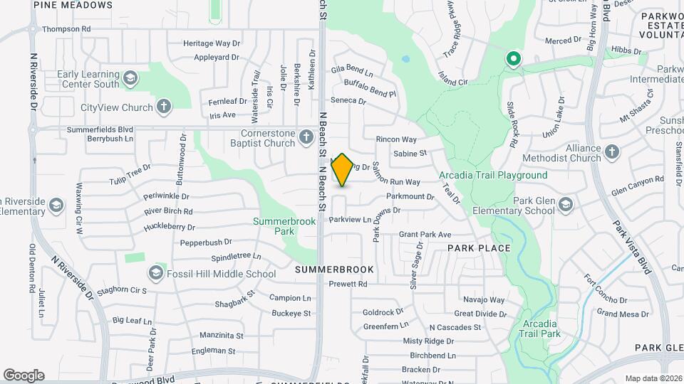 7851 Orland Park Cir Map and Location Details