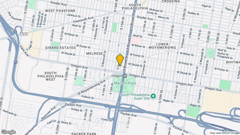 2630 S Rosewood St Map and Location Details