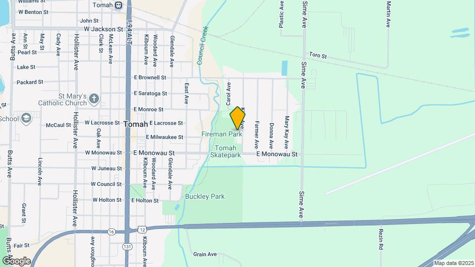 909 King Ave, Unit 1 Map and Location Details